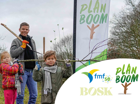 Plant ook een boom in het Friese Bosk!