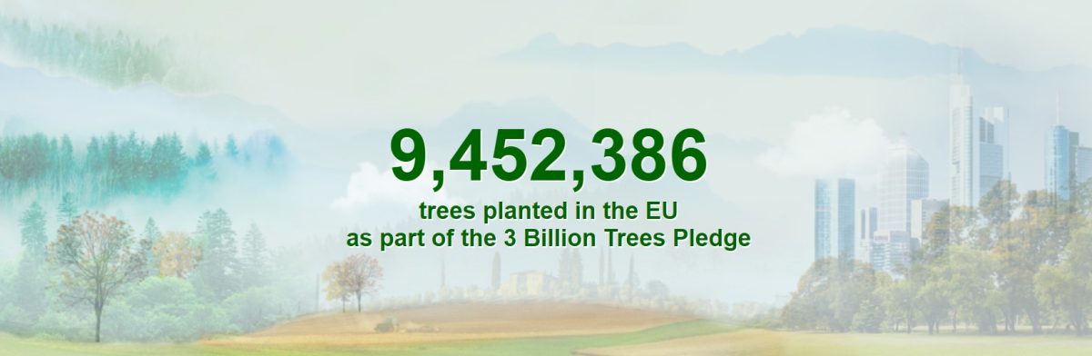 3 billion trees pledge