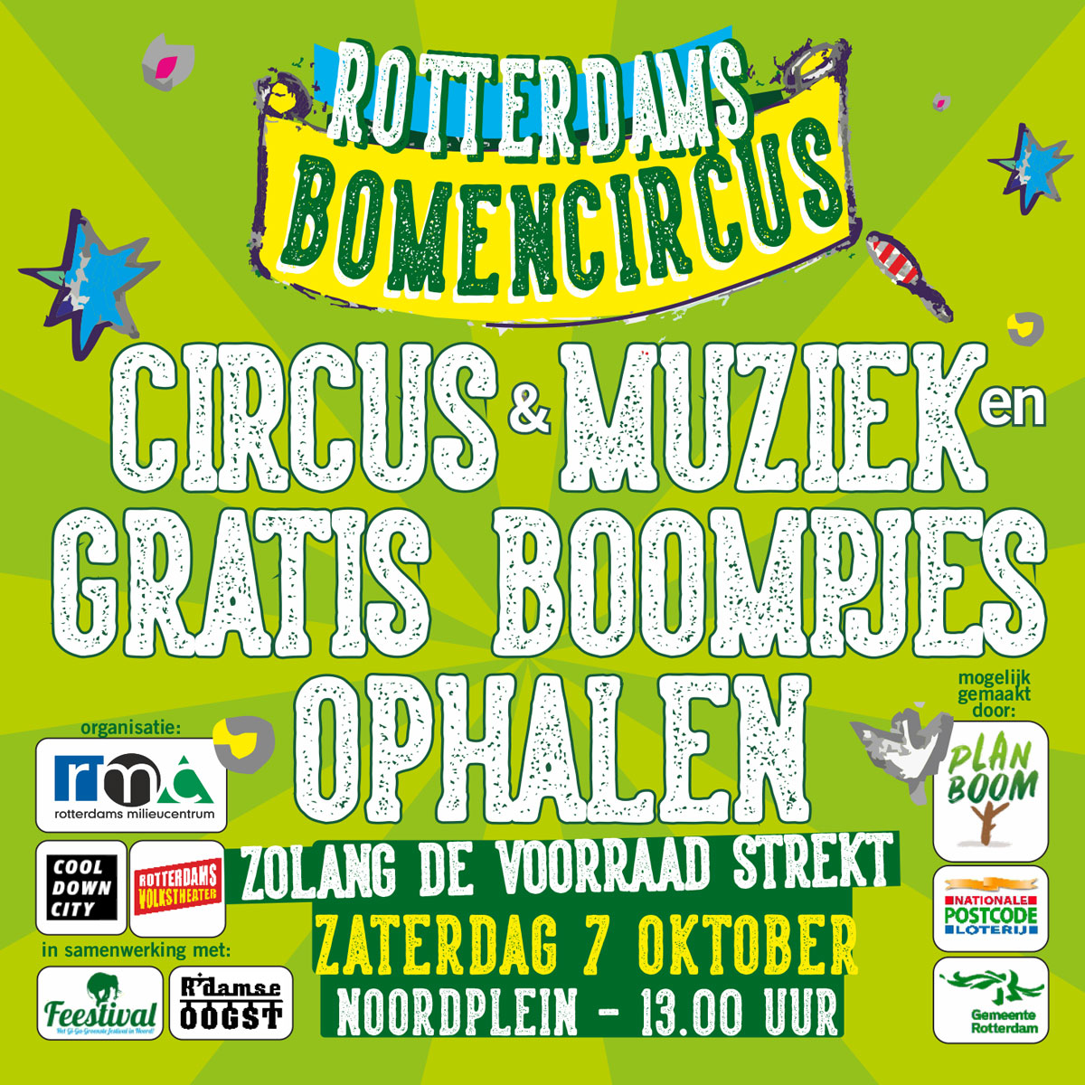 Bomencircus in Rotterdam